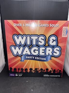 Wits & Wagers Party Edition Board Game Sealed NorthStar Games Family Trivia